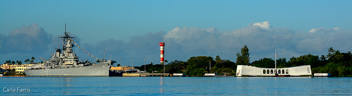 USS Missouri and USS Arizona Memorial